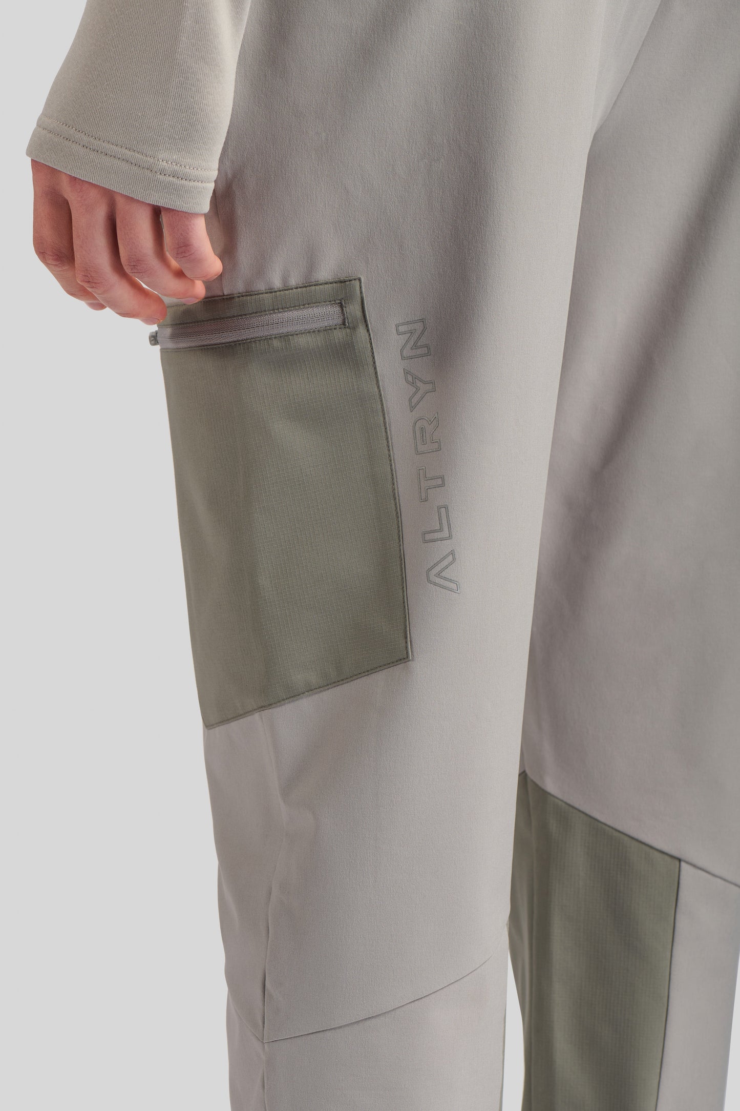 Altryn Wooderson Track Pants 'Grey Mix'