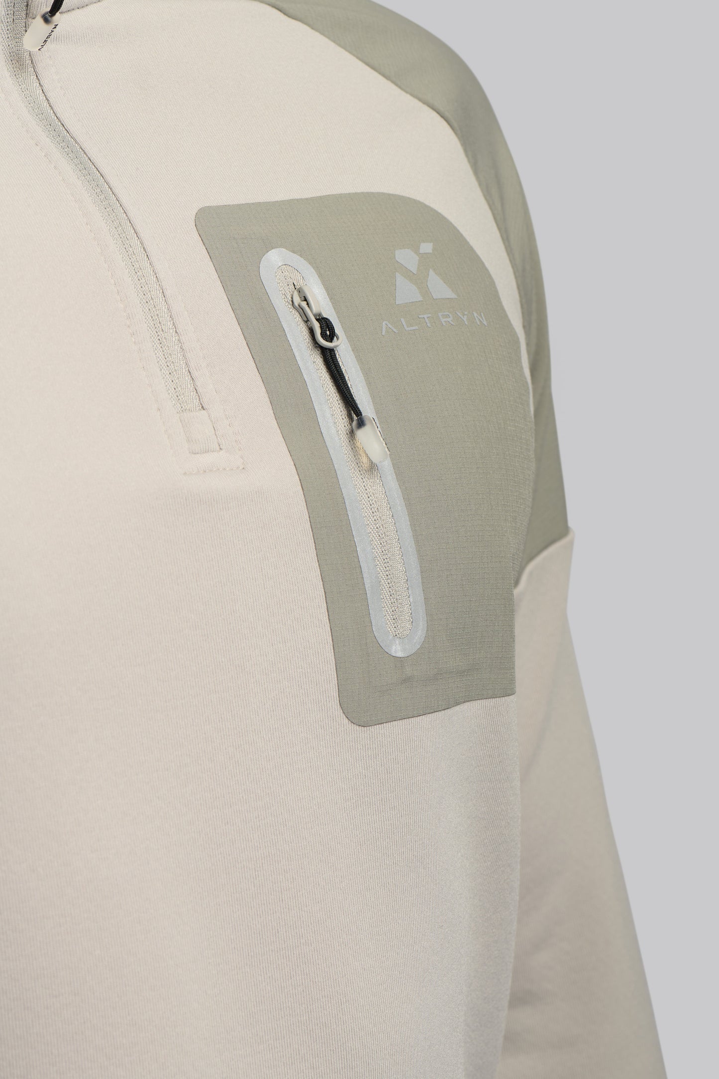 Altryn Anderson Quarter Zip 'Grey Mix'