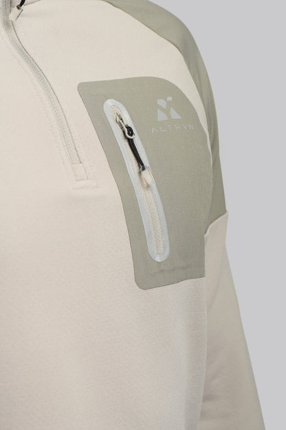 Altryn Anderson Quarter Zip 'Grey Mix'