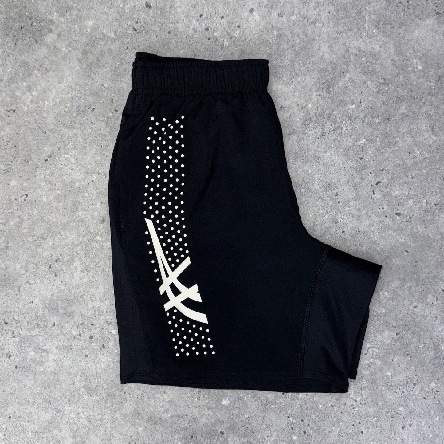Asics road t-shirt set 'grey/black'