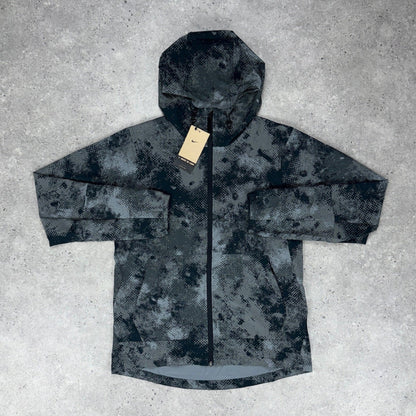 Nike unlimited jacket short set 'black camo'