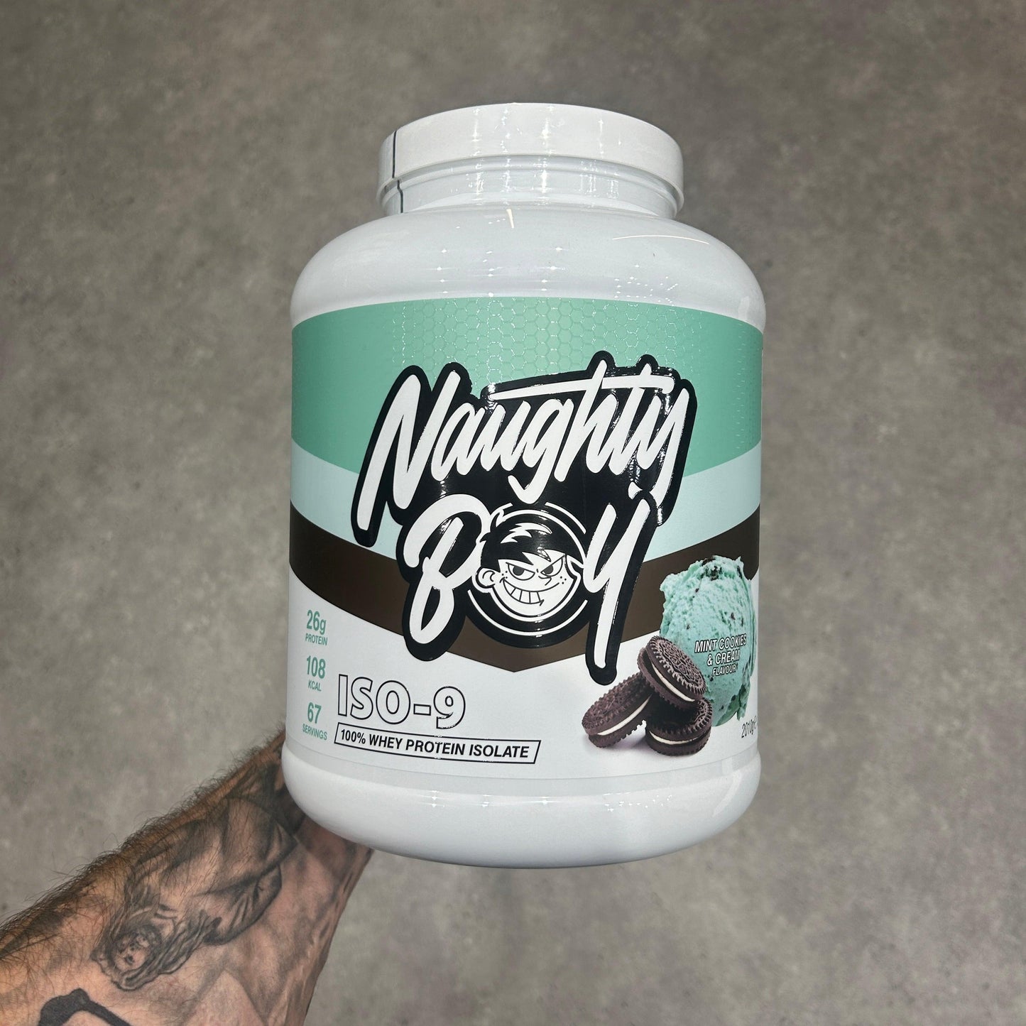 Naughty Boy ISO-9 Whey Protein Isolate 2010g