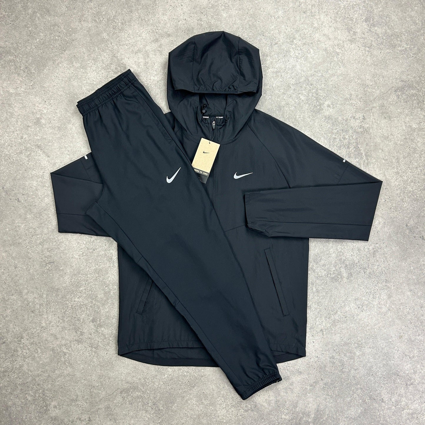 Nike repel miler challenger 'black' set