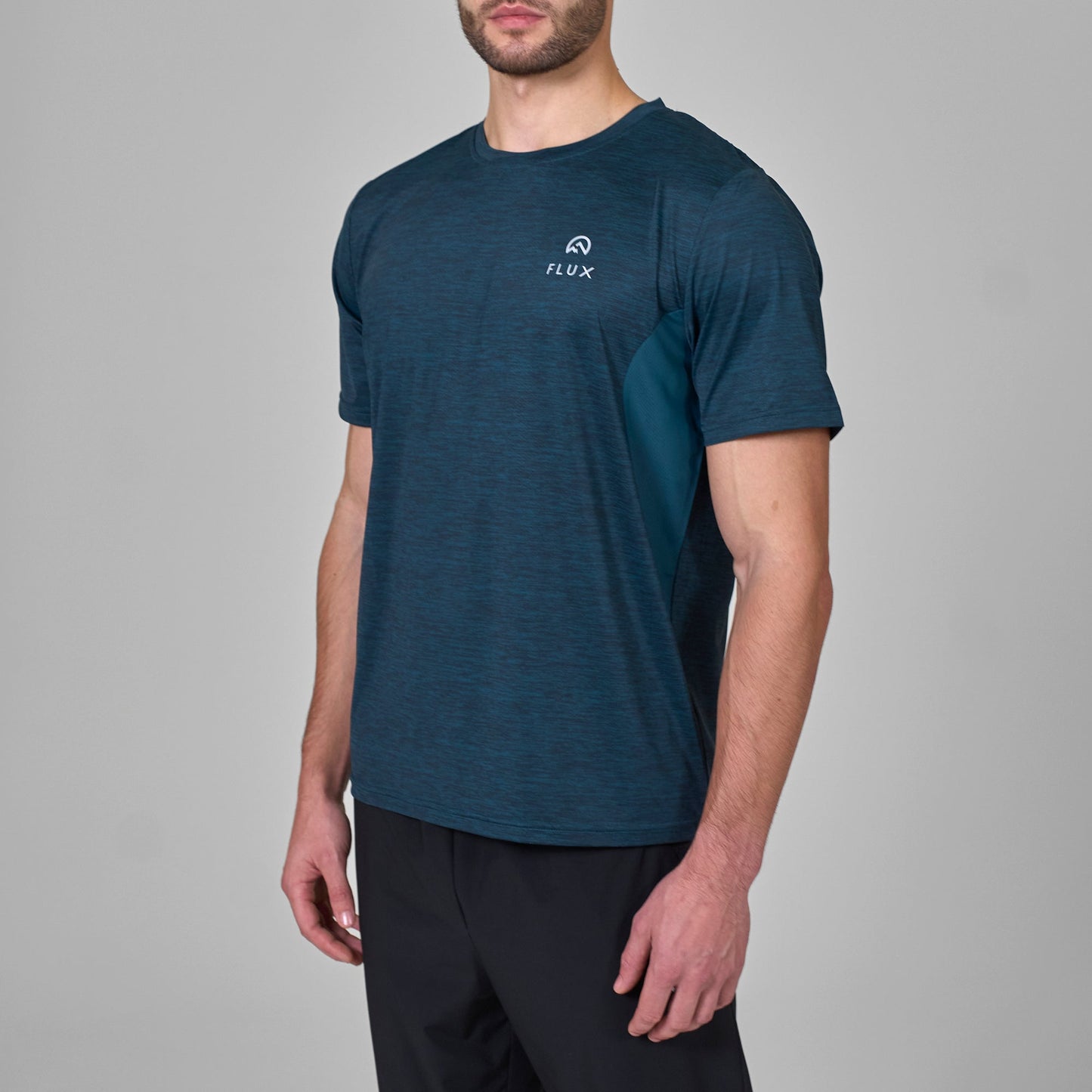 Flux Contrast T-Shirt 'Jungle Marl'