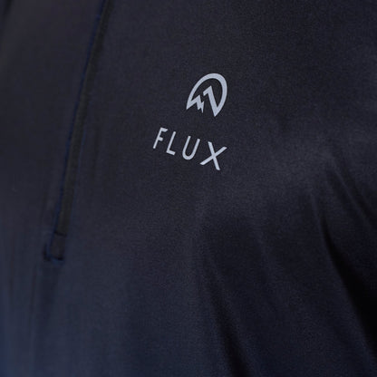 Flux Gradient 1/4 Zip 'Black/Cobalt'