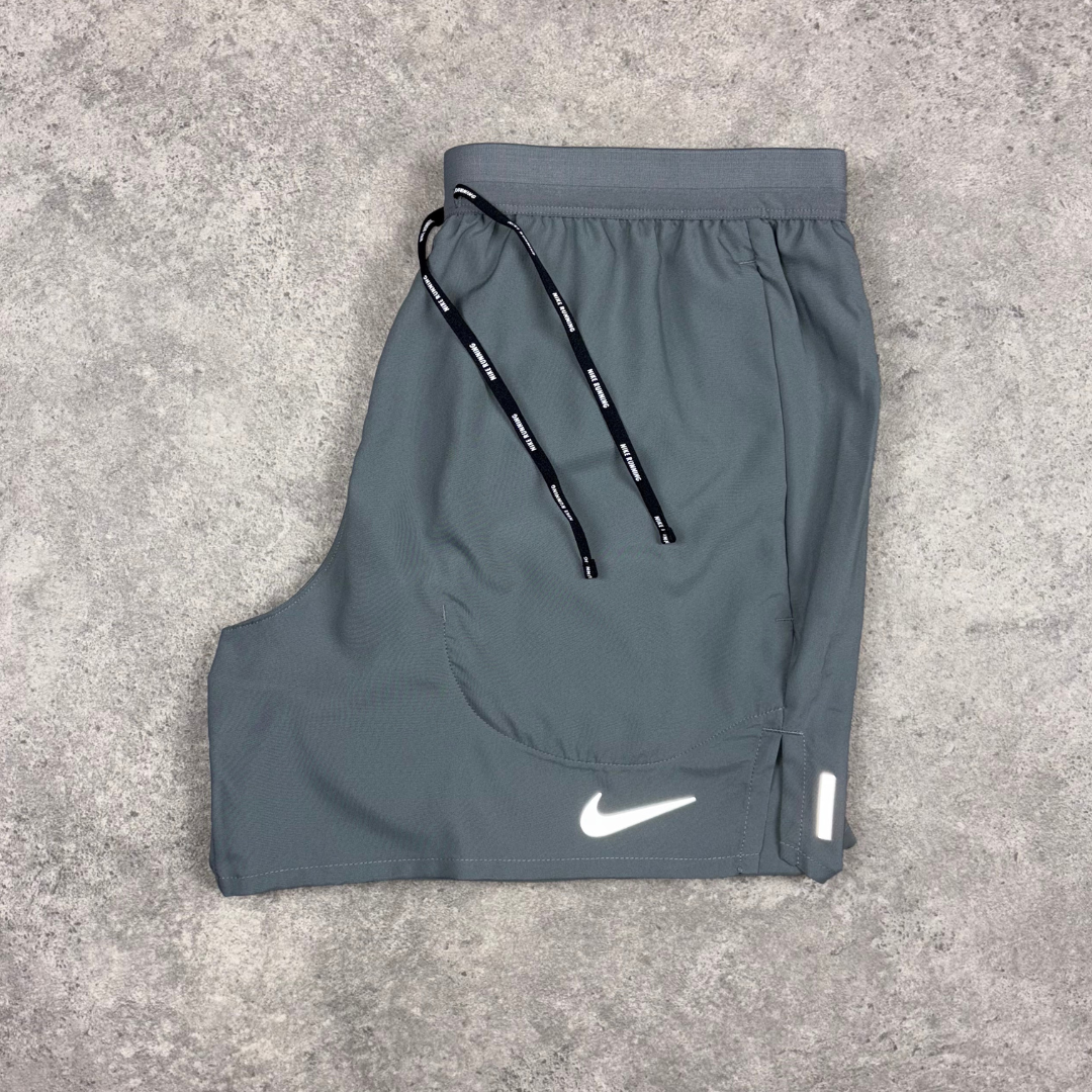 Nike repel miler short set 'grey'