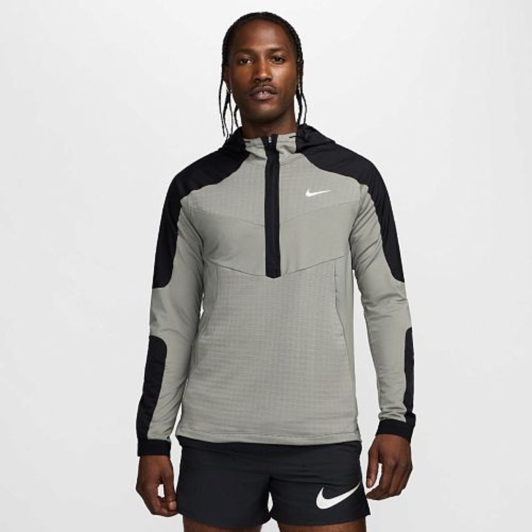 Nike 1/4 zip performance set 'dark stucco'