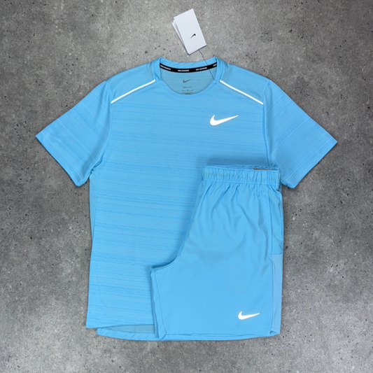 Nike miler 1.0 set 'aquarius blue'