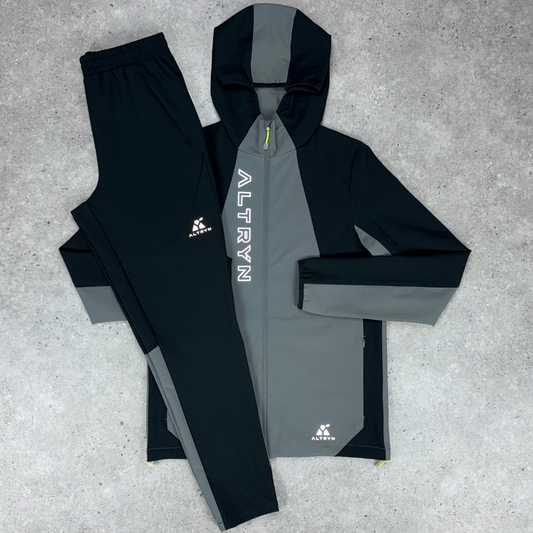 Altryn Cunningham Tracksuit set 'Black/Grey'