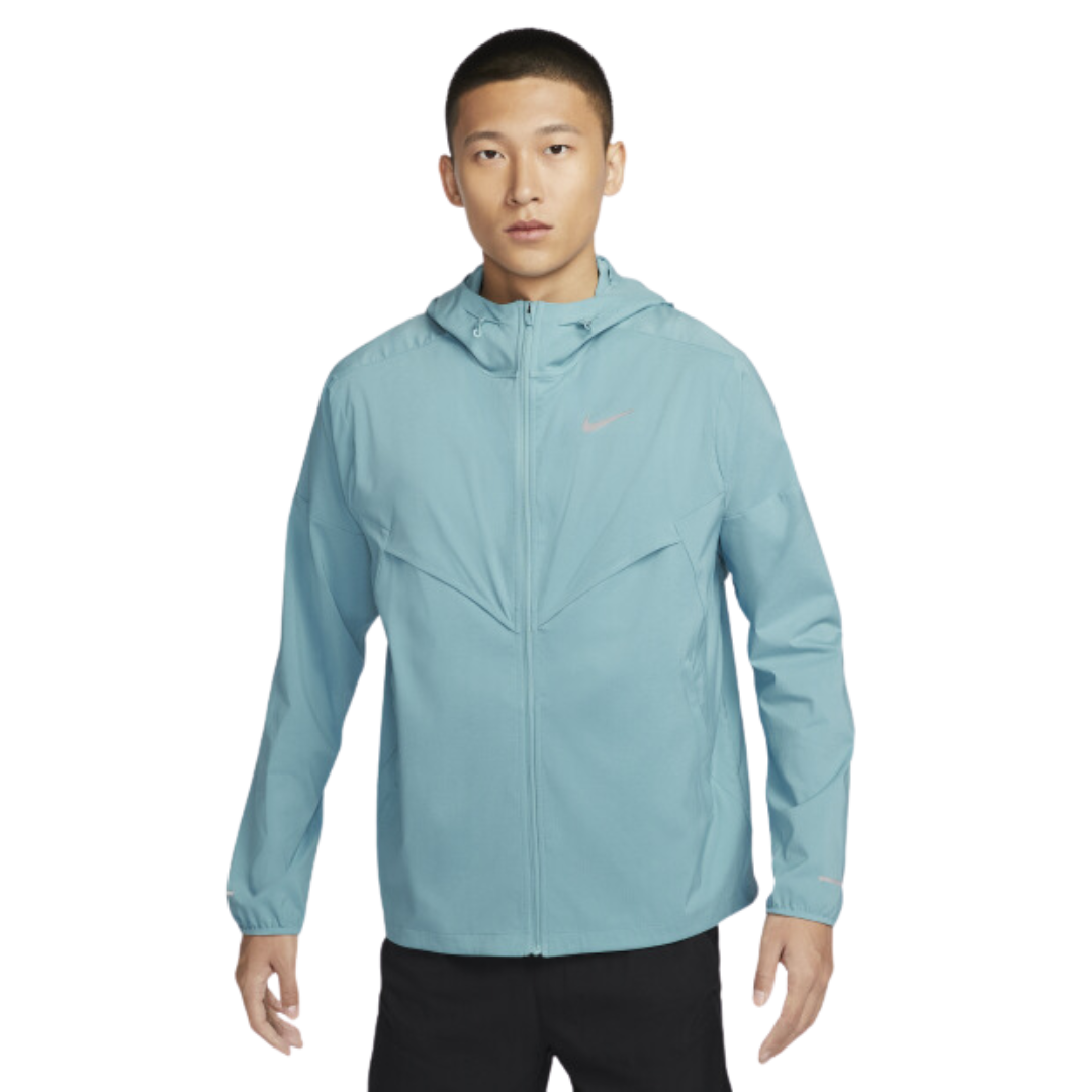 Nike repel windrunner jacket 'denim turquoise'